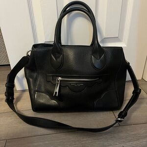 Marc Jacobs Black Leather Satchel